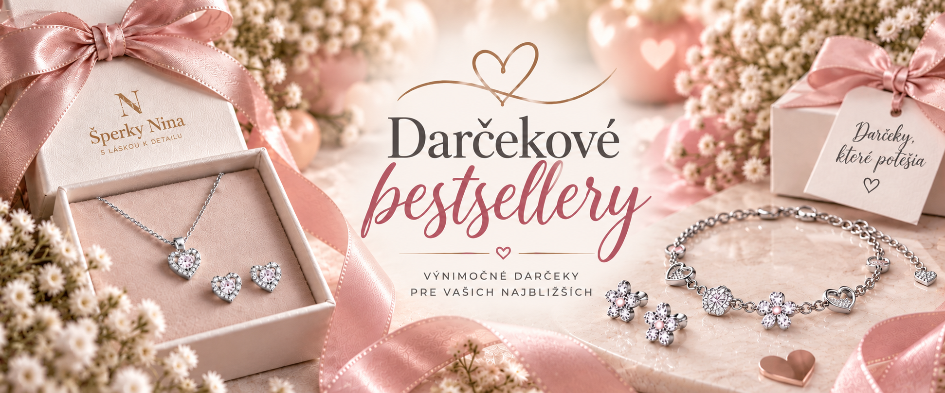 Darčekové bestsellery – šperky, ktoré milujete