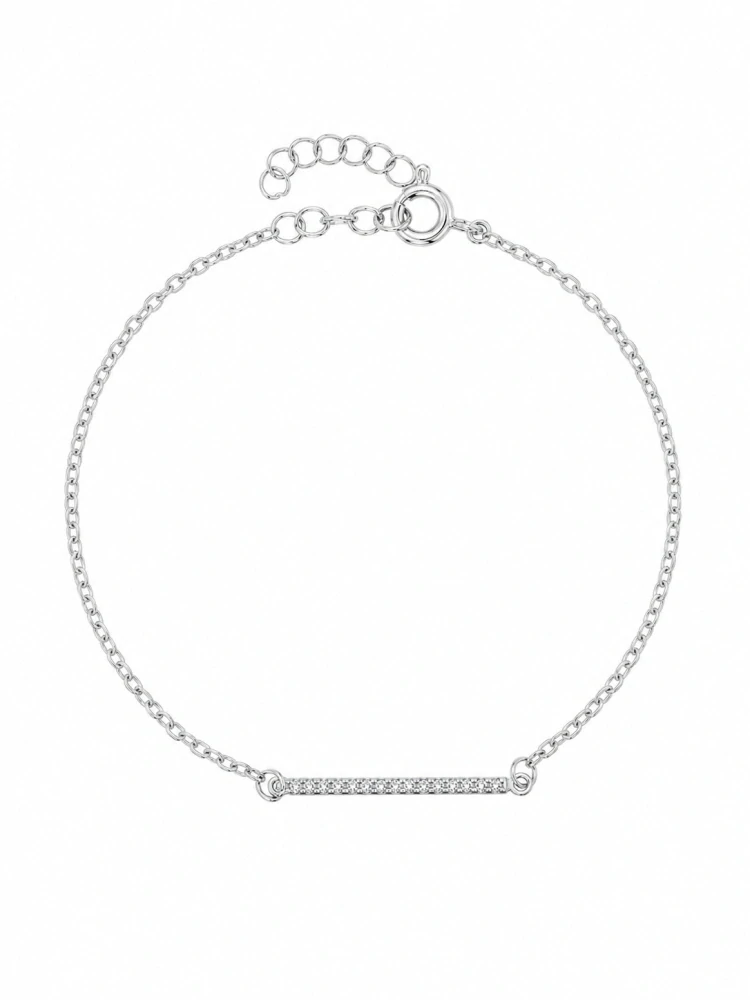 Šperky Nina – Jemný strieborný náramok Minimalist (19 – 22,5 cm) 925/1000 - nar 551