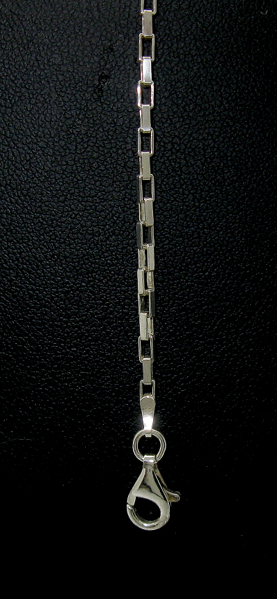 Strieborný náramok ankr 18 cm