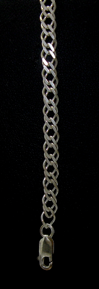 Strieborný náramok rombo 925/1000 ( 18 cm 09)