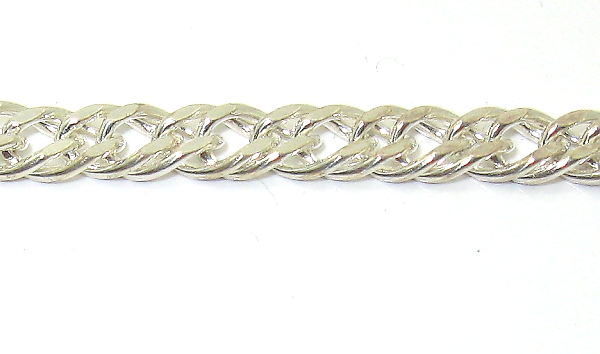 Strieborný náramok rombo 21 cm 925/1000 ( 90)