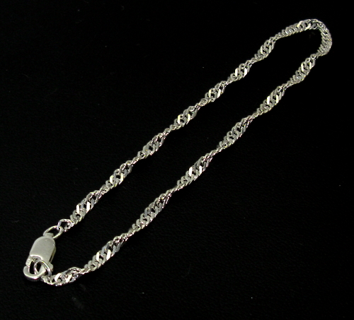 Šperky Nina - Strieborný náramok Lambáda 18 cm - nar ag H 079
