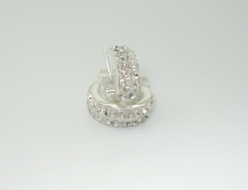 náušnice komponent Swarovski 925/1000
