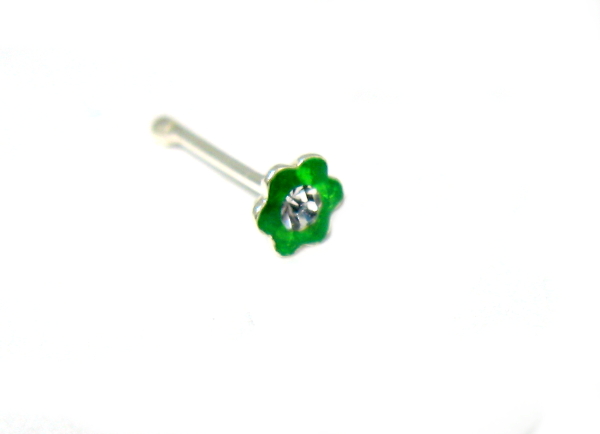 Piercing do nosu strieborný