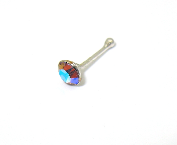 Piercing do nosu 925/1000 ( menící kamienek )
