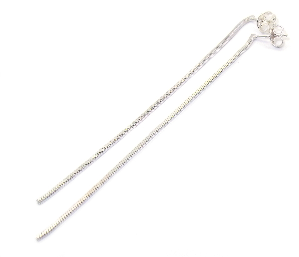 Šperky Nina - Strieborné náušnice dlouhé 925/1000 - ns ag H 0125