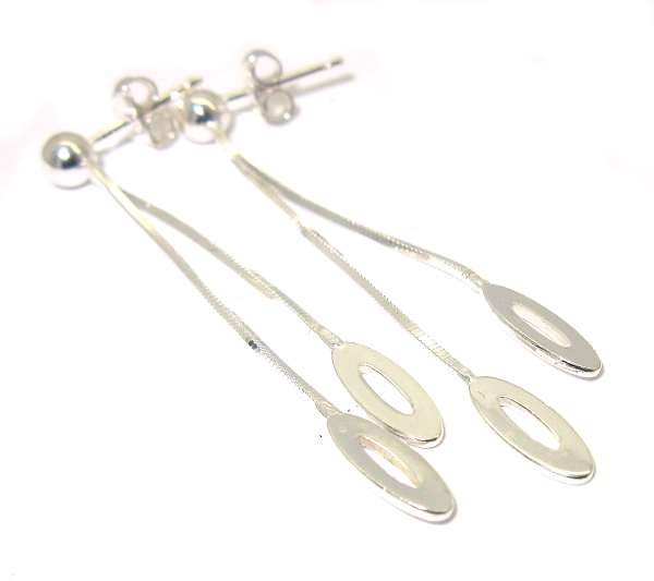 Šperky Nina - Strieborné náušnice 925/1000 - ns ag H 0126