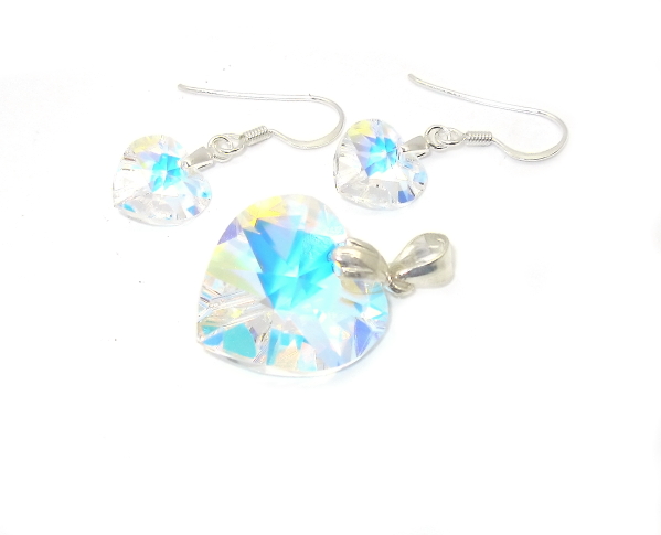 Šperky Nina - Strieborná súprava Swarovski komponent 925/1000 - set ag H 019