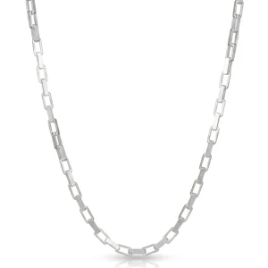Šperky Nina - Strieborný retiazka „Hranatý Ankr“ 925/1000 – zdobený design (3,4 g) - ret ag H 101