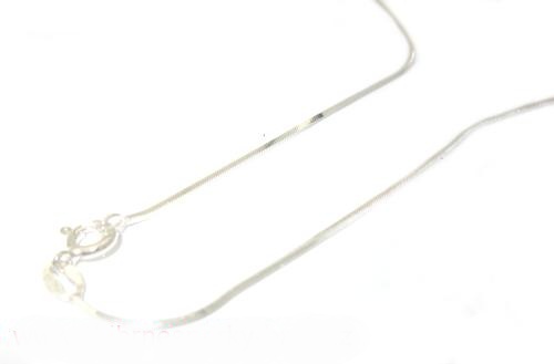 Šperky Nina - Strieborný príveskový retiazka „Hranaté lanko“ 925/1000 – 42 cm (síla 1,1 mm) - ret ag H 105