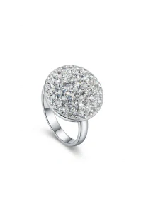 Šperky Nina - Strieborný prsteň Swarovski komponent kámen 925/1000  - pr kam H 053