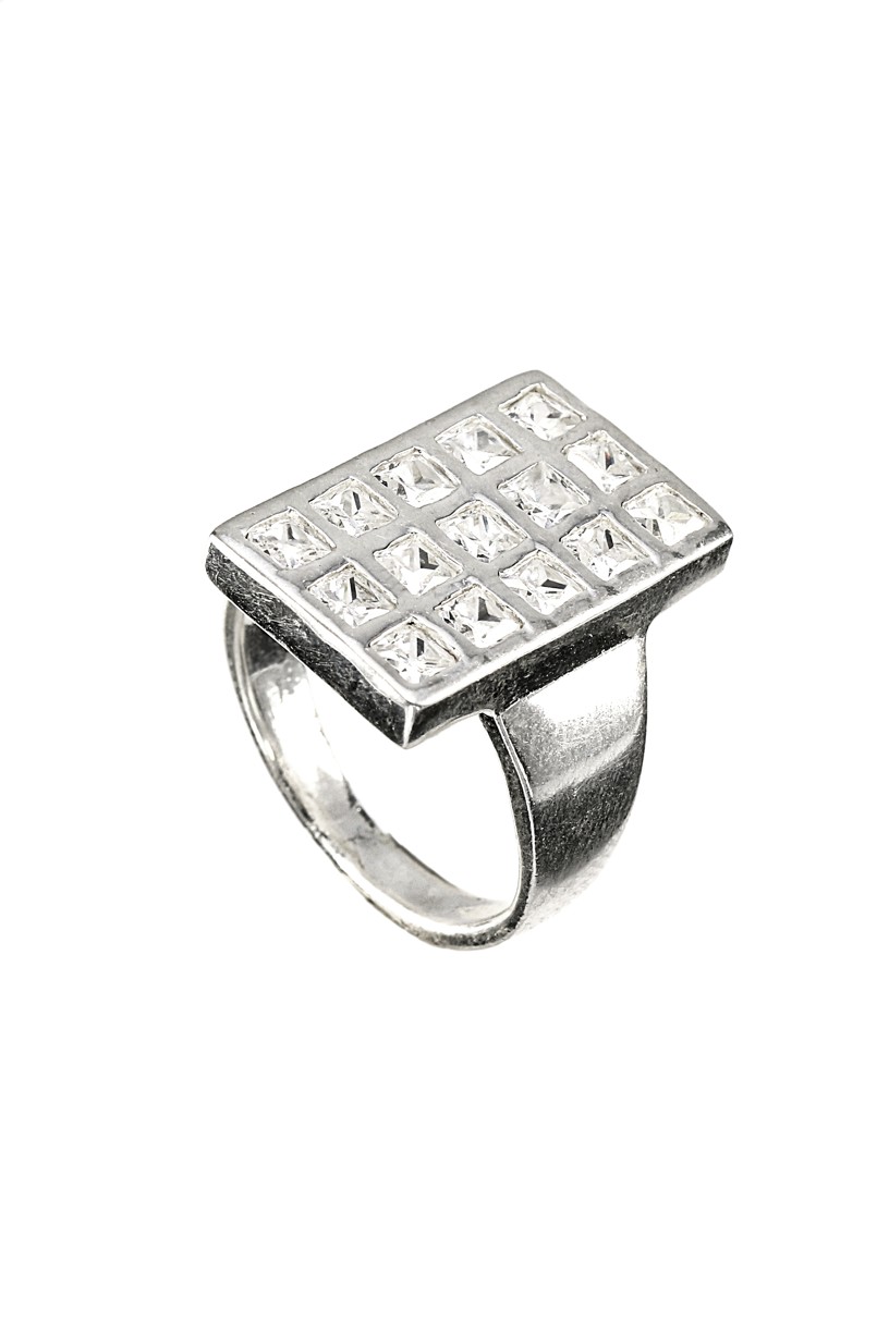 Šperky Nina - Strieborný prsteň kámen 925/1000 - pr kam H 077