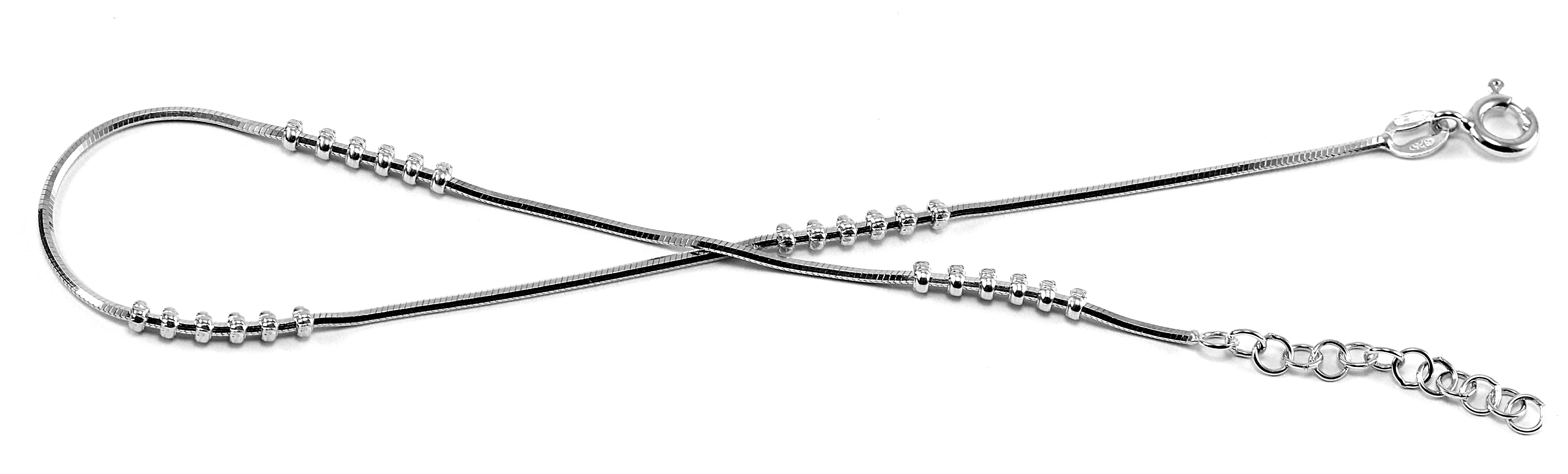 Šperky Nina - Strieborný nákotník Tančící guličky 925/1000 - nak ag H 221