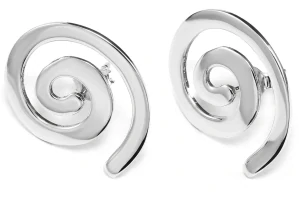 Šperky Nina - Strieborné náušnice Spirala – recký vzor – 925/1000  - ns ag h 260
