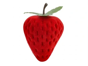 Šperky Nina - Sametová krabička Jahudka – červená - krab 026