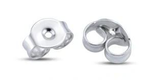 Šperky Nina - Náhradné strieborné puzety – sada šiestich kusov 925/1000 – dop03