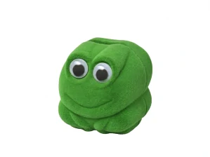 Šperky Nina - Zamatová darčeková krabička zelená žabka - krab57