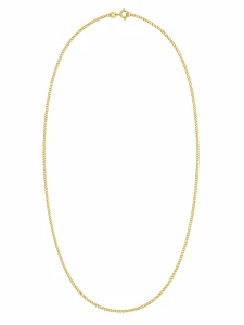 Šperky Nina – Pozlátená strieborná retiazka Klasický Pancier (50 cm) 925/1000 - ret zlac 031