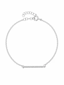 Šperky Nina – Jemný strieborný náramok Minimalist (19 – 22,5 cm) 925/1000 - nar 551
