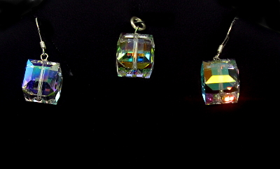 Šperky Nina - Strieborná súprava Swarovski komponent 925/1000 - set ag H 014