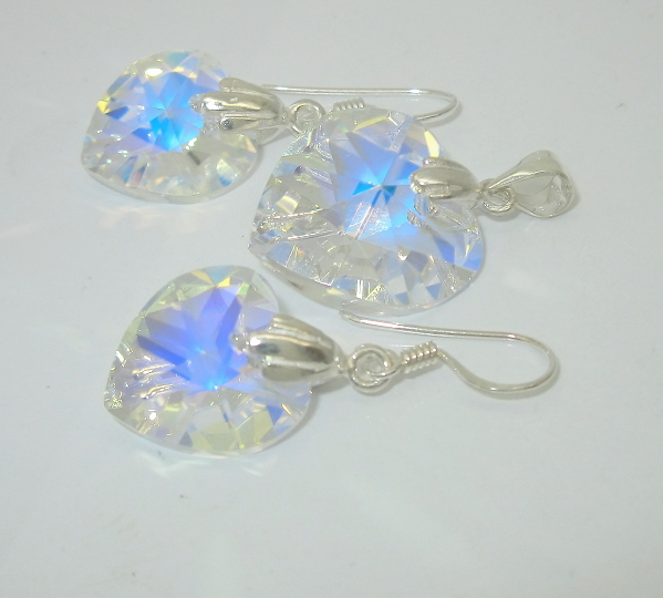 Šperky Nina - Strieborná súprava Swarovski komponent 925/1000 - set ag H 019