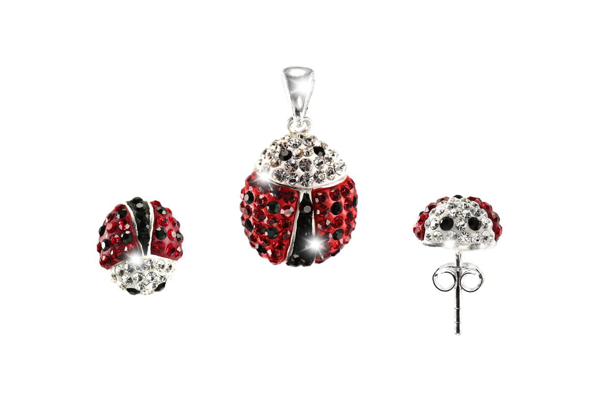 Šperky Nina - Strieborná súprava Swarovski komponent 925/1000 - set ag H 068