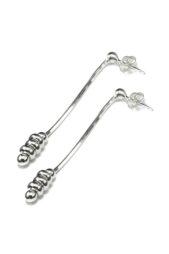 Šperky Nina - Strieborné náušnice Stupňované kaskády 925/1000 - ns ag H 237