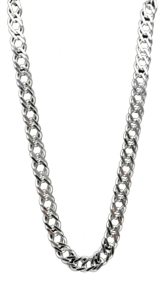 Šperky Nina - Masivní strieborný retez Rombo 7 mm – 925/1000 (32 g) - ret ag 005