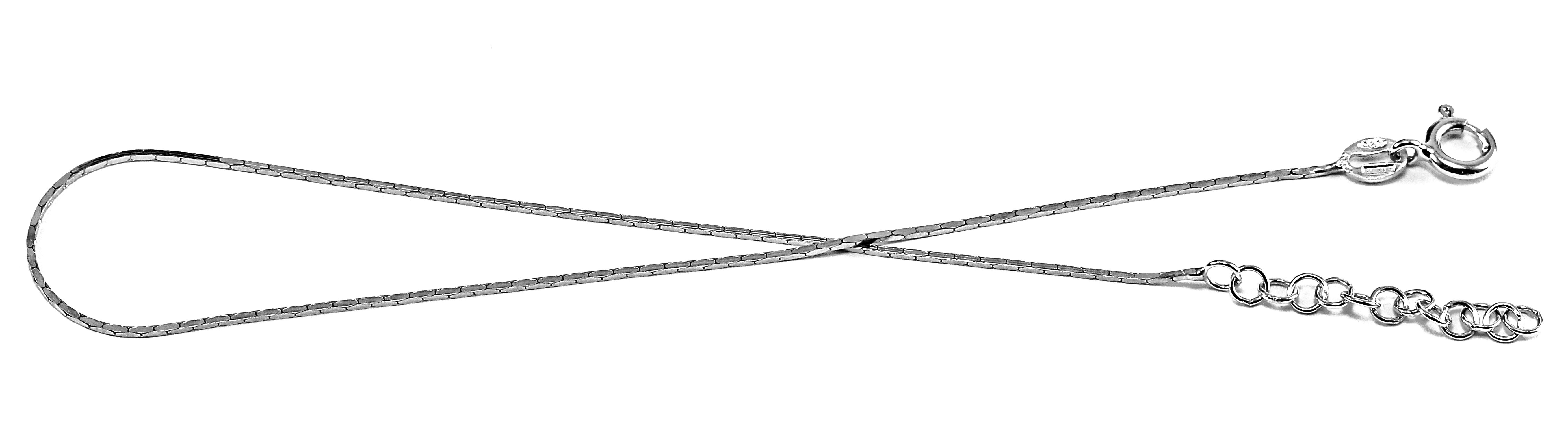 Šperky Nina - Strieborný nákotník 925/1000 – minimalistický retiazka na nohu – nak ag H 500