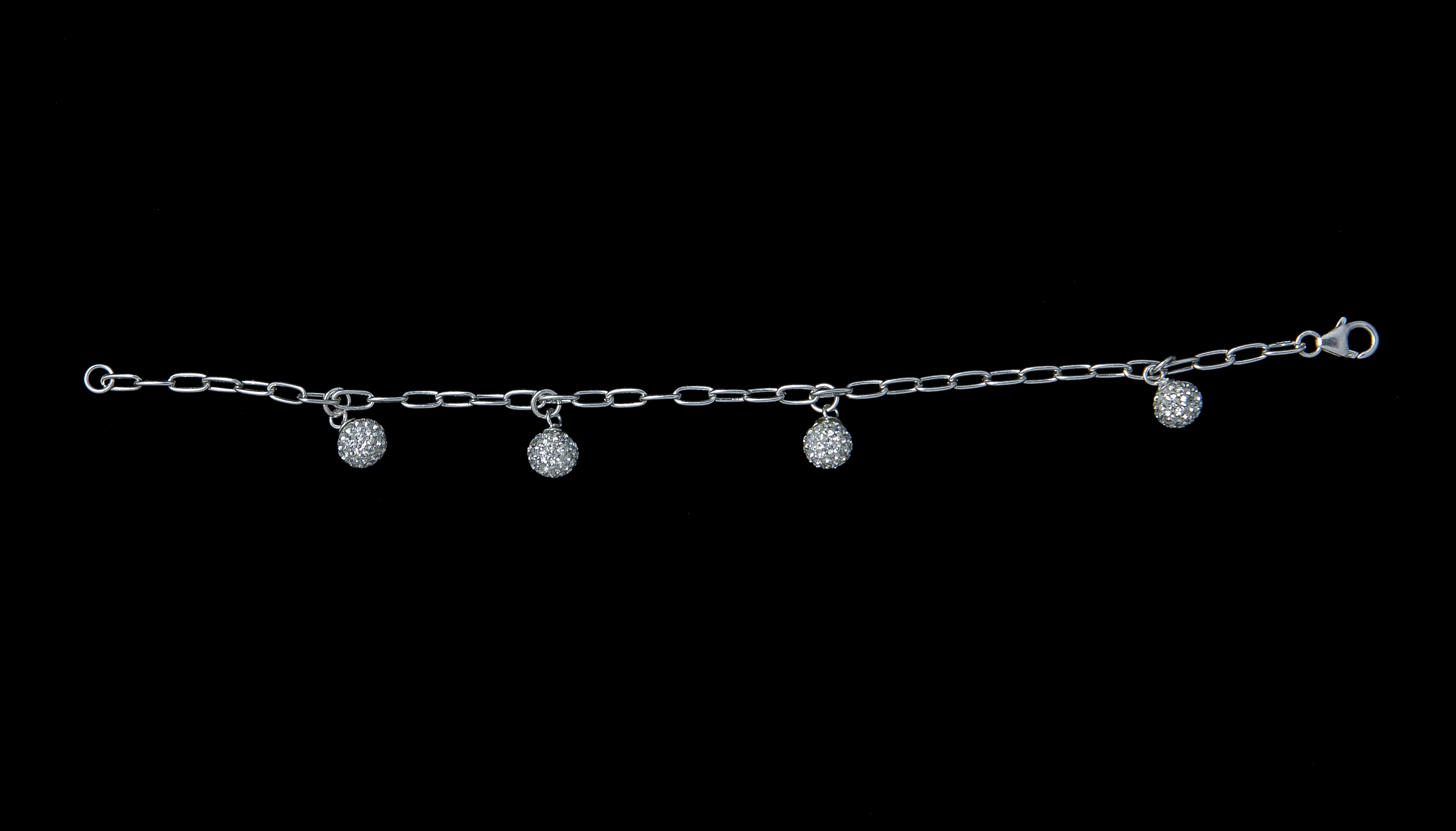 Šperky Nina - Strieborný náramok Swarovski element 925/1000 - nar ag H 275
