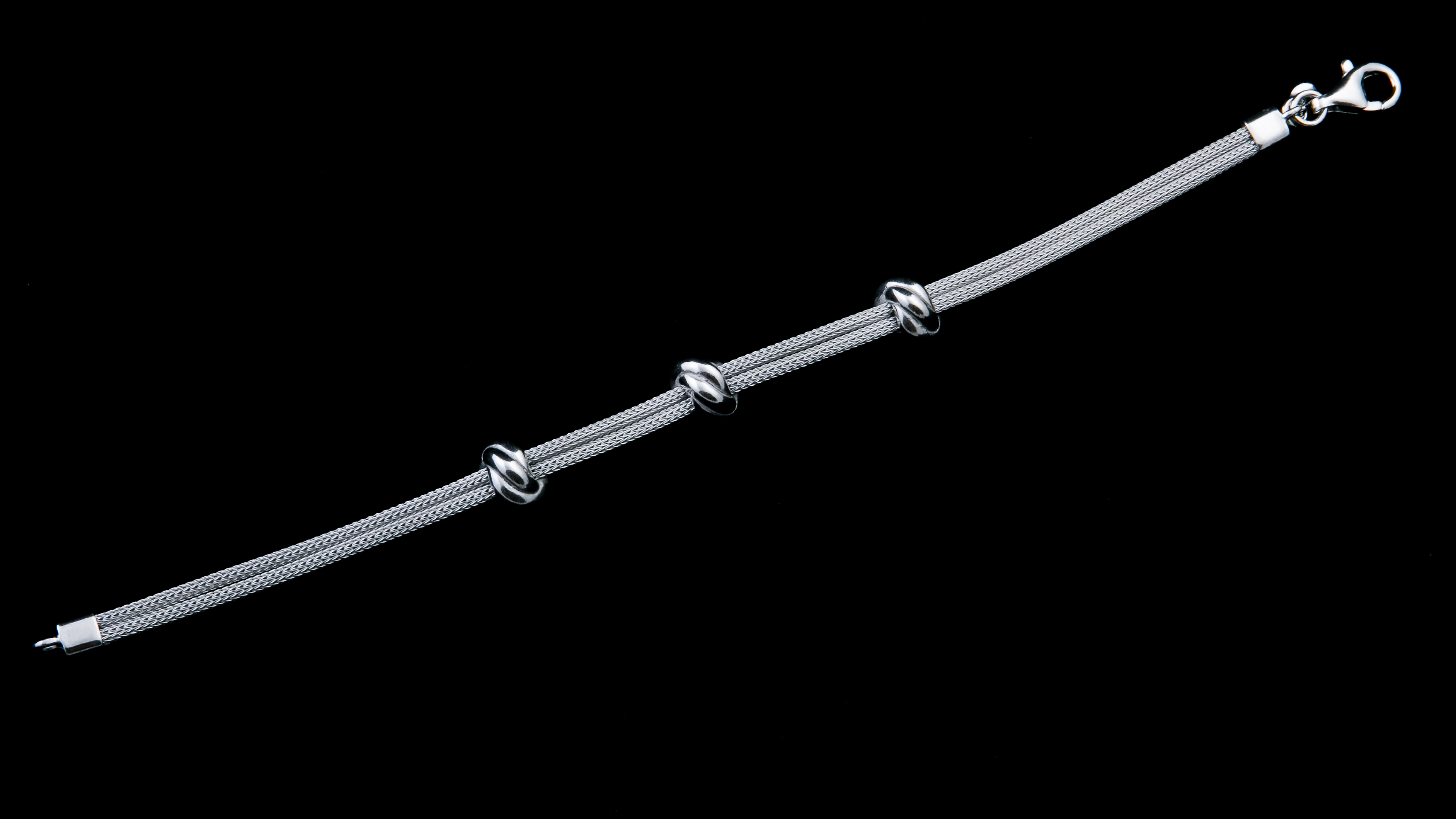 Šperky Nina - Strieborný náramok 925/1000 guličky - nar ag H 285