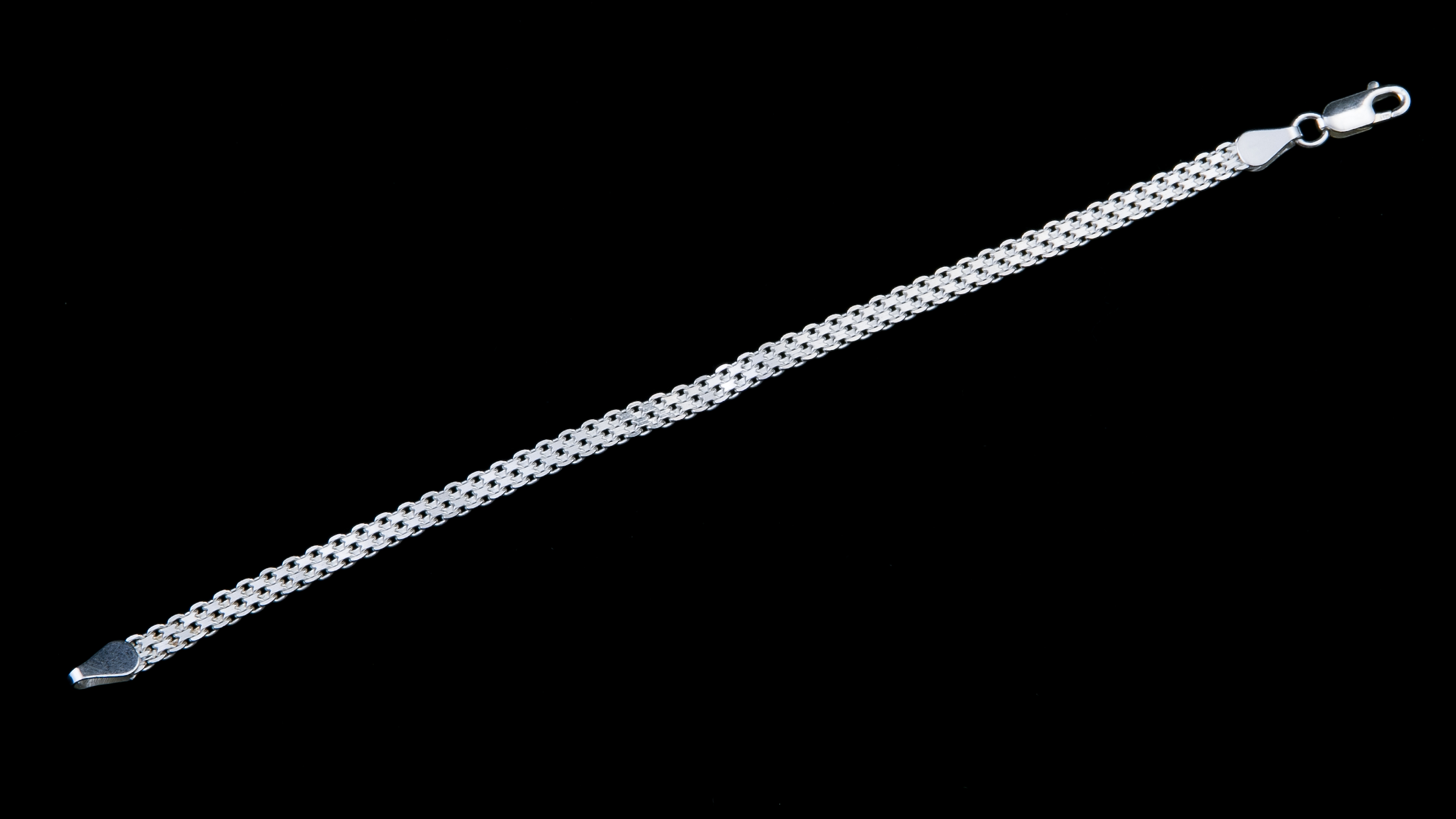 Šperky Nina - Strieborný náramok BISMARK  - 925/1000 - nar ag H 290