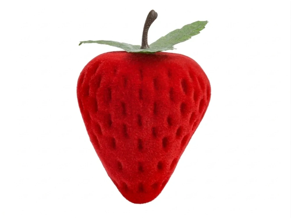 Šperky Nina - Sametová krabička Jahudka – červená - krab 026