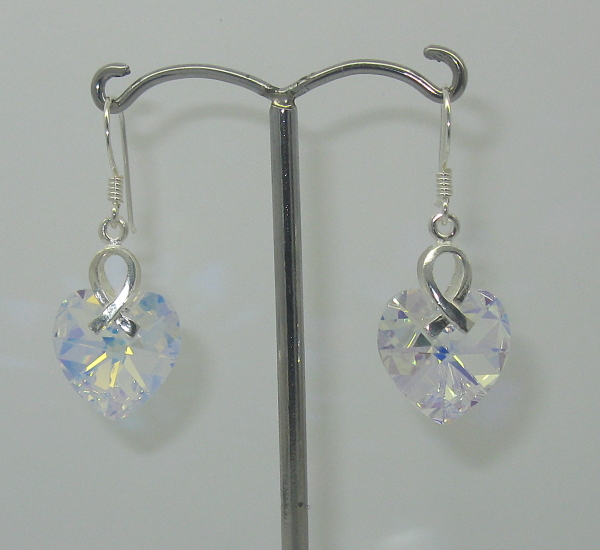 Šperky Nina - Strieborná súprava Swarovski elements 925/1000  - set ag H 025