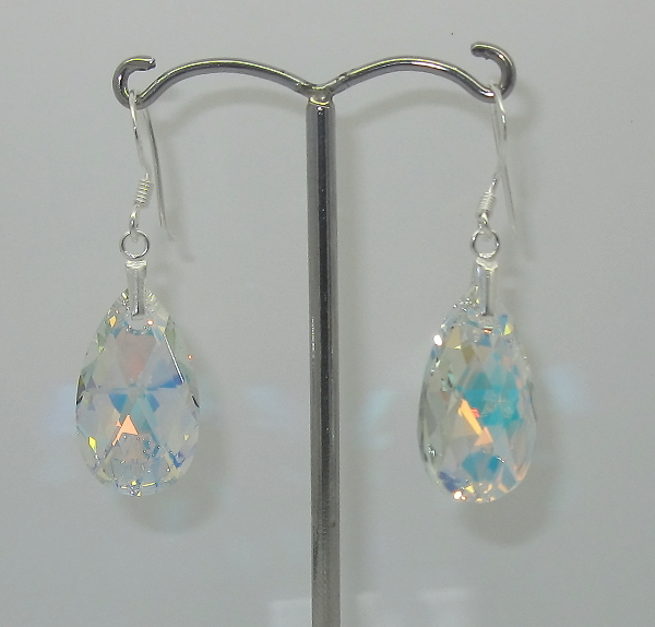 Šperky Nina - Súprava Swarovski elements Kámen slza - set ag H 021