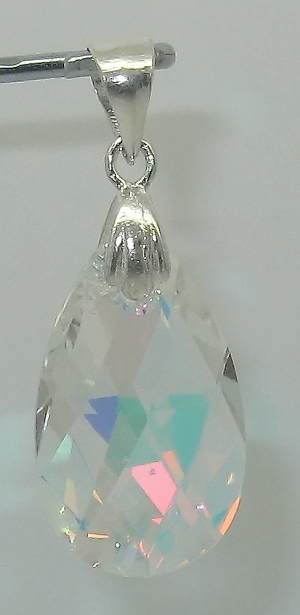 Šperky Nina - Súprava Swarovski elements Kámen slza - set ag H 021